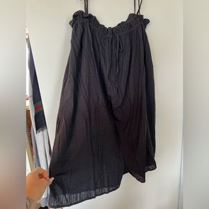 👑2X Fashion Nova Spaghetti Strap Black Romper👑